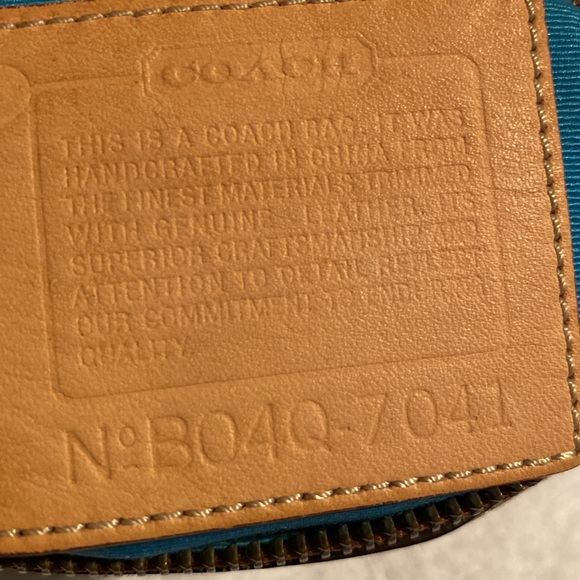 Coach Denim Stripe Mini - Picture 12 of 15